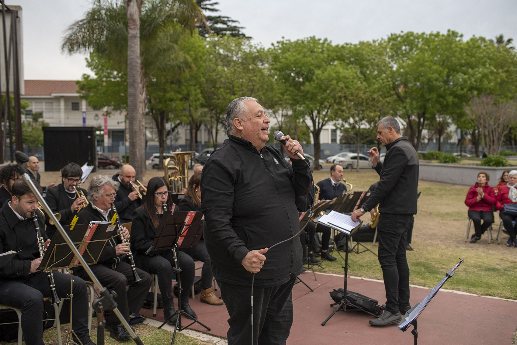 La Banda Municipal y artistas locales participaron del concierto homenaje