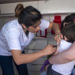 <strong>La Secretaría de Salud comenzó la campaña nacional de vacunación contra el sarampión, rubéola, paperas y polio</strong>