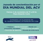 Jornada de concientización por el Día Mundial del ACV