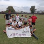 <strong>Alumnos de la Escuela Municipal de Atletismo compitieron en San Andrés de Giles</strong>