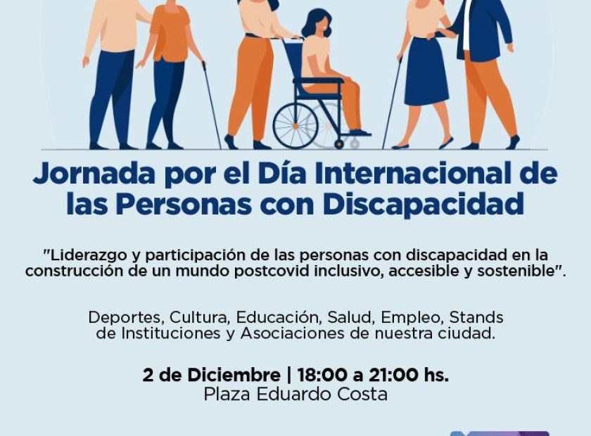 La jornada marcará el cierre de la Semana de la Discapacidad