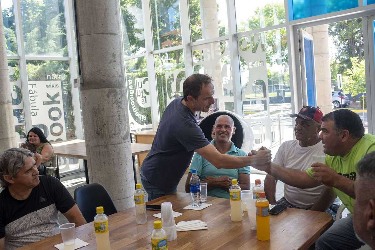 El jefe comunal saludó a los representantes y agradeció el trabajo comunitario que llevan adelante