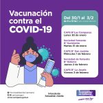 <strong>Continúan los operativos de vacunación contra el Covid-19 en distintos barrios de la ciudad</strong>
