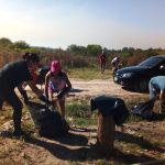 <strong>Voluntarios del “Club de Jóvenes” limpiaron un micro basural en San Jacinto</strong>