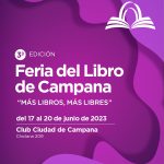 3° Feria del Libro de Campana: "Más libros, más libres"