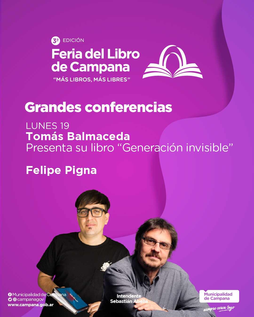 Feria del Libro Felipe Pigna & Balmaceda