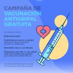 El Municipio comenzó la campaña de vacunación antigripal 2023