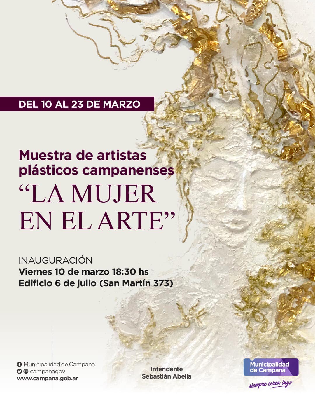 Mujeres en el Arte: hasta el 31 de marzo