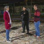 Costanera: se encendieron las luces de la nueva plazoleta del Museo Ferroviario