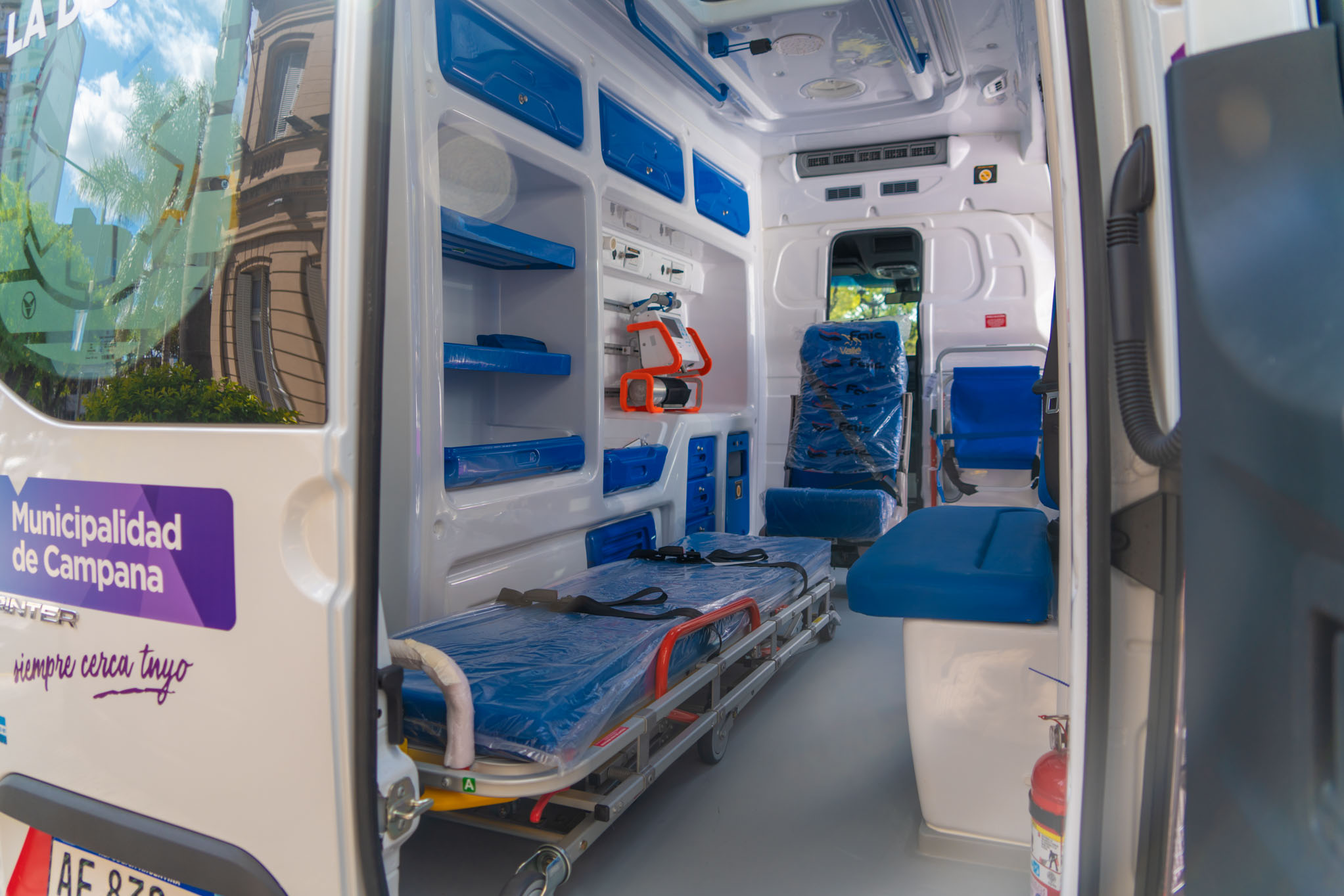 En Campana, el SAME con 3 ambulancias equipadas con tecnología de punta que ya alcazaron las 2300 salidas