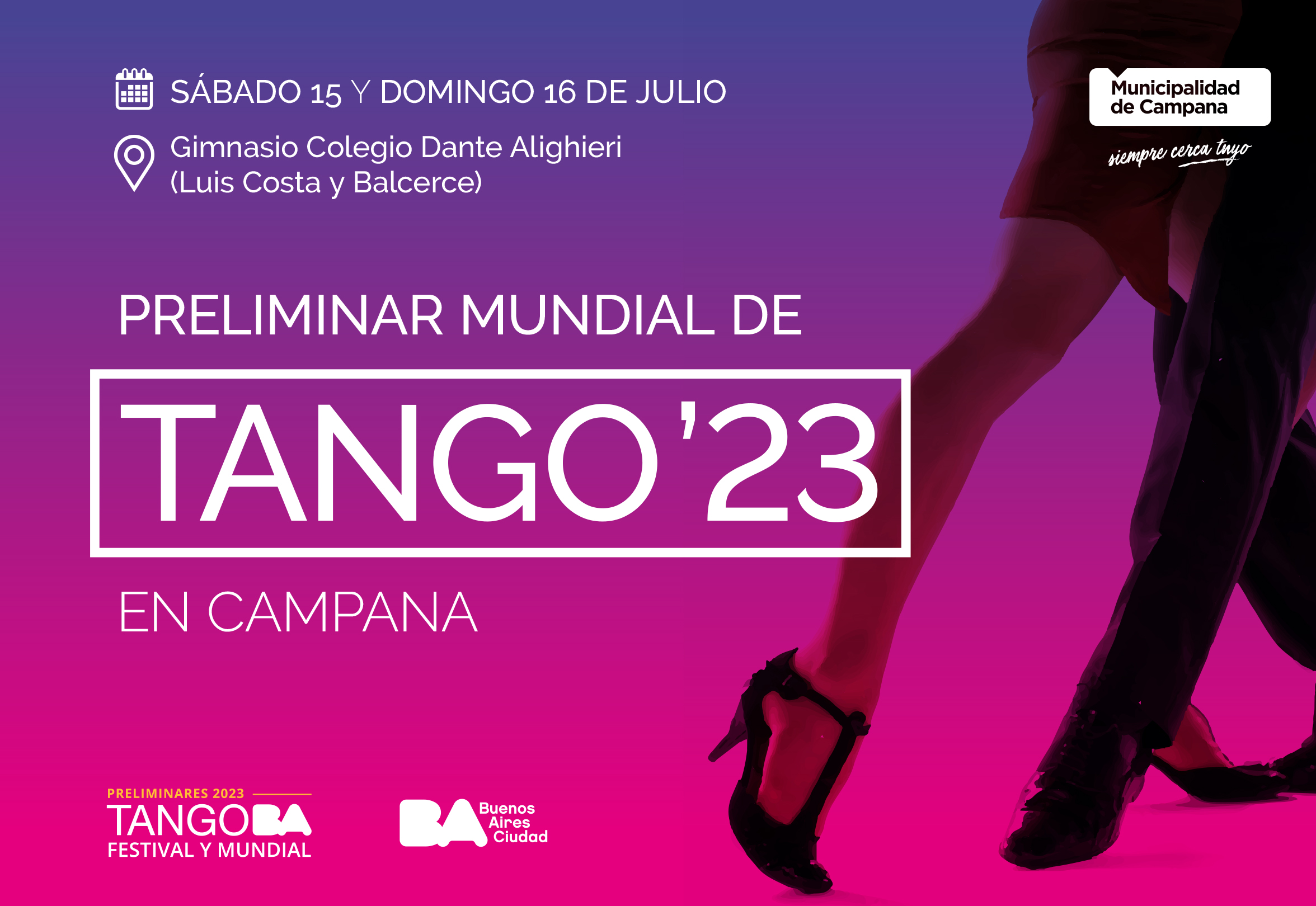 Preliminares 2023 Tango BA Festival y Mundial