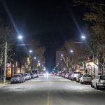 El Municipio avanza con la colocación de luces LED por la avenida Mitre