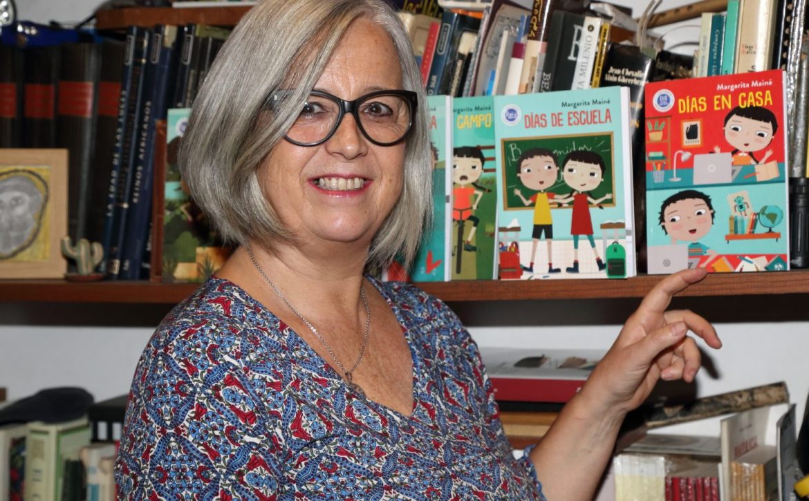 Margarita Mainé, reconocida y prolífica autora de obras infantiles, estará presente en la Feria del Libro de Campana
