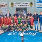 Abella acompañó el inicio de un nuevo Torneo Intercolegial de Baby Fútbol