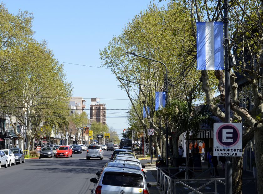 La avenida Mitre, desde 25 de Mayo a Balcarce, lucirá embanderada