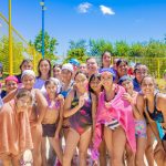 Colonia Municipal de Verano: chicas y chicos se lucieron en una clase abierta de natación