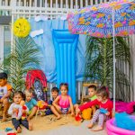 Niños del Centro de Desarrollo Infantil tuvieron su fiesta de cierre de verano